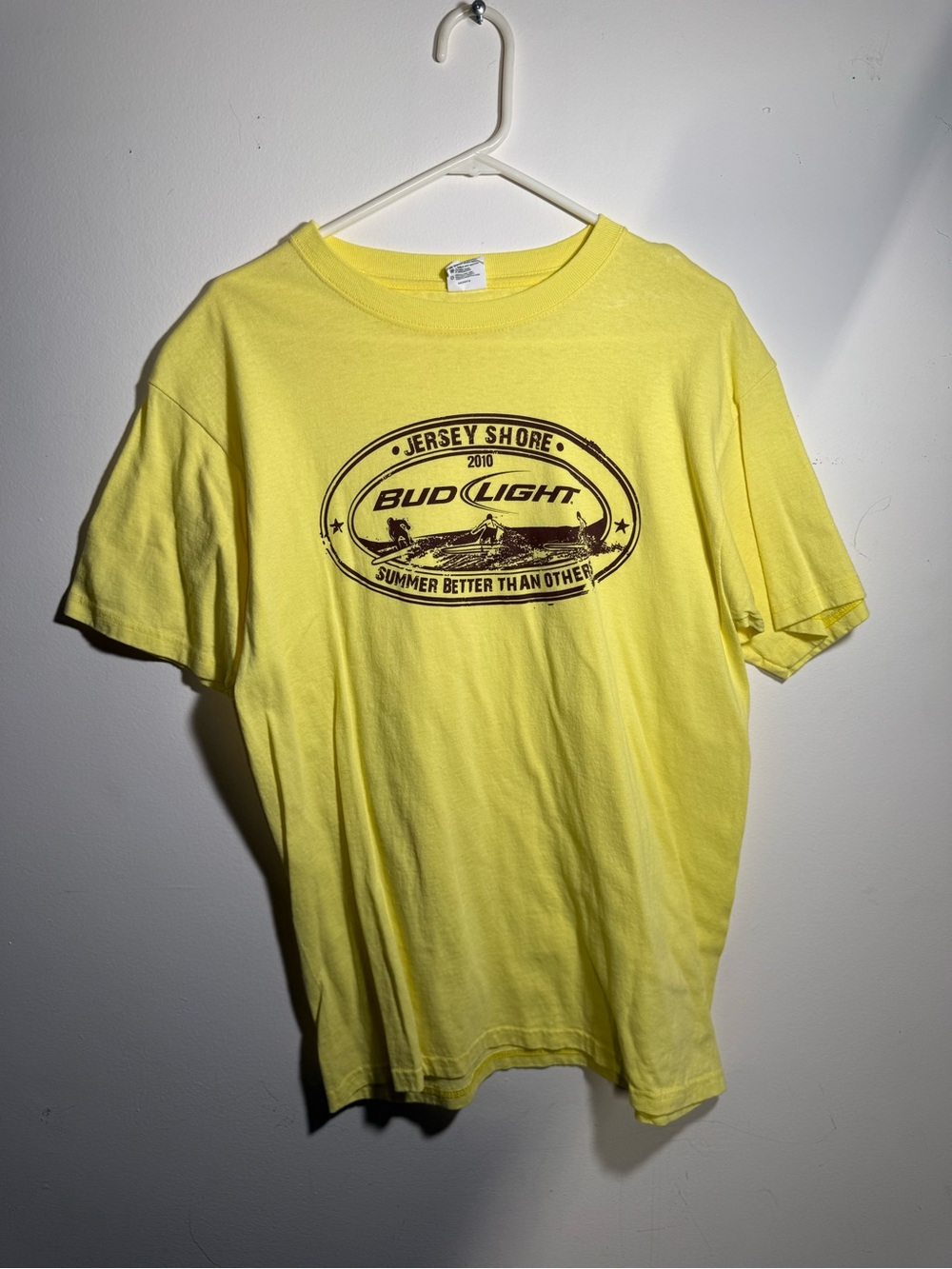 Vintage Jersey Shore Yellow Graphic Tee